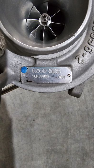 Turbo garrett proveniente de um golf7 GTD