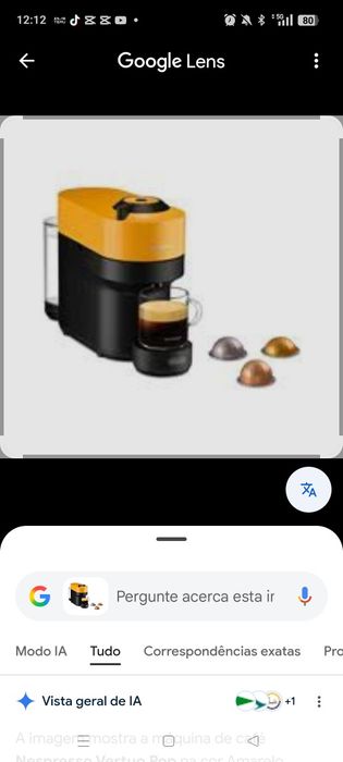 Vendo máquina da Nespresso nova