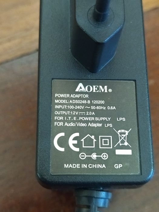 Transformador 240/12 V