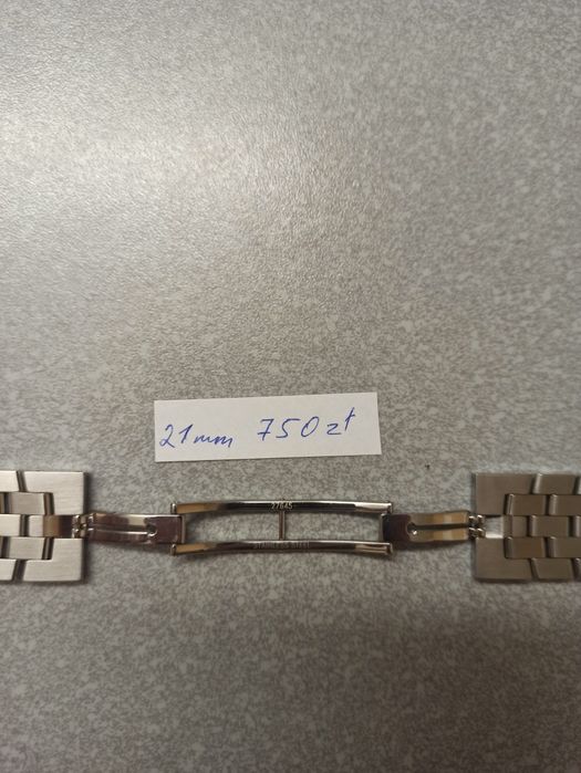 Bransoleta Longines 21 mm nowa.