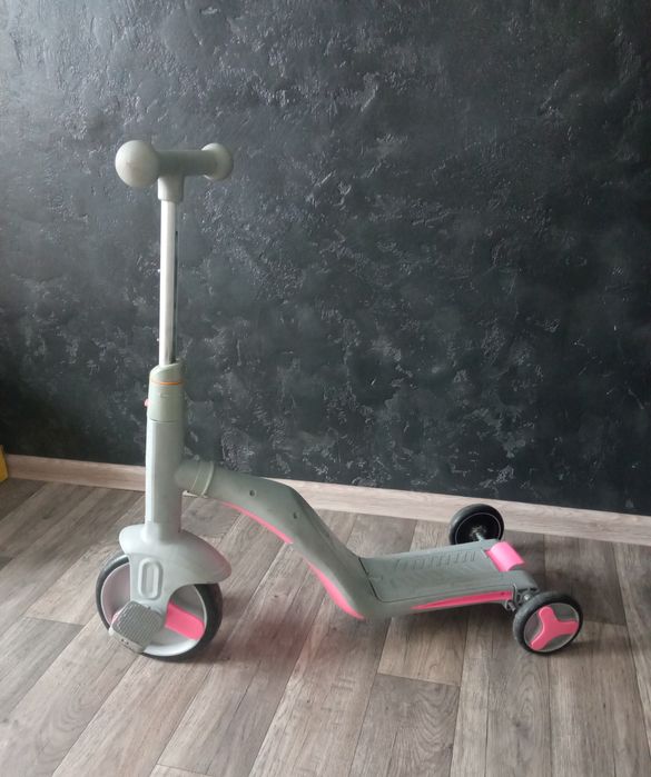 Дитячий самокат - велобіг - велосипед Scooter 3in1