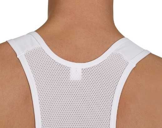 B'TWIN Spodenki Rowerowe z Szelkami i Wkładką BIBSHORT 500 # L