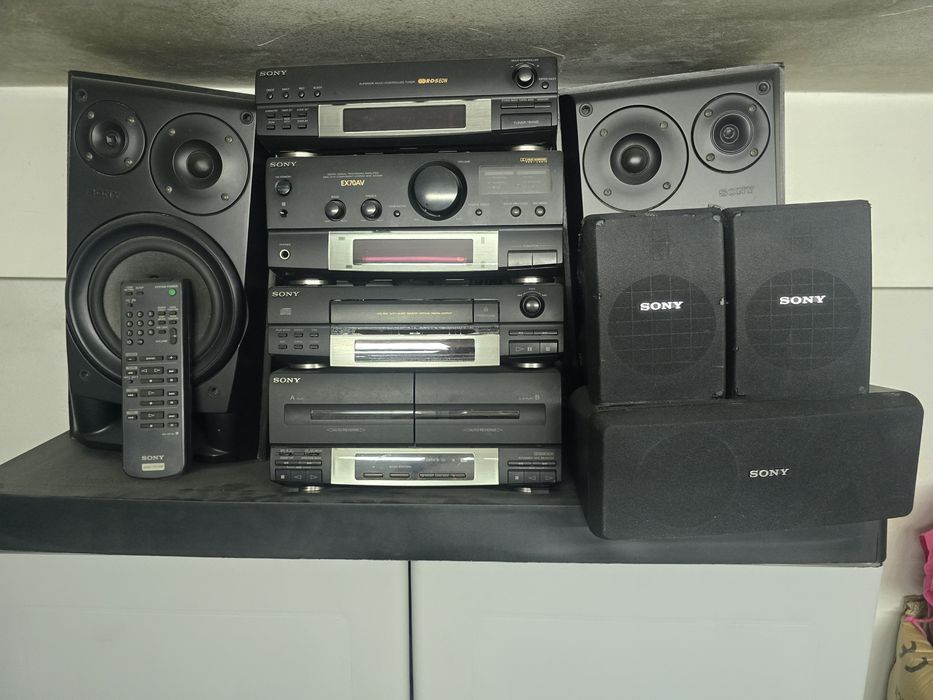 Sony MHC-EX70AV Mini HiFi Component System + Remote control + Sistem Dolby Surround