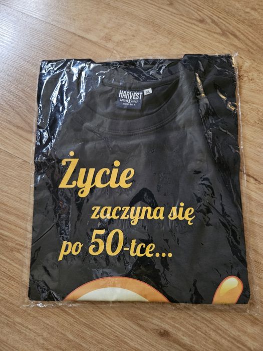T-shirt z śmiesznym napisem
