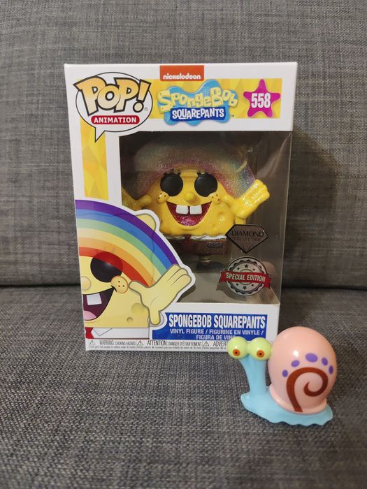 Funko pop SpongeBob Rainbow 558 Diamond Collection