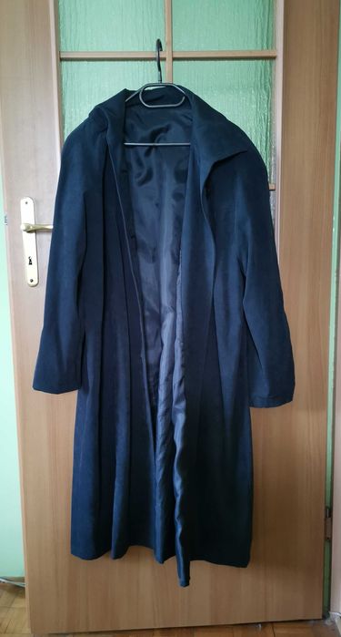 Płaszcz oversize XXL ciemnoniebieski