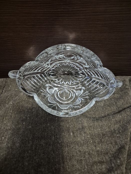 Хрусталь конфетница, сахарница, салатник, фруктовница, ладья, ваза рар