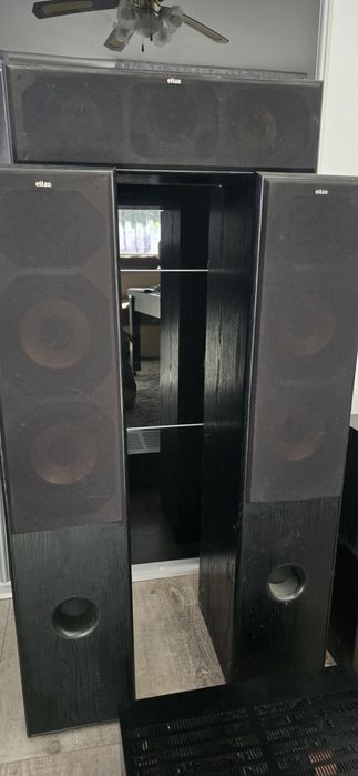 Zestaw kina domowego Eltax + Denon AVR-X520BT – używany,bardzo dobry stan