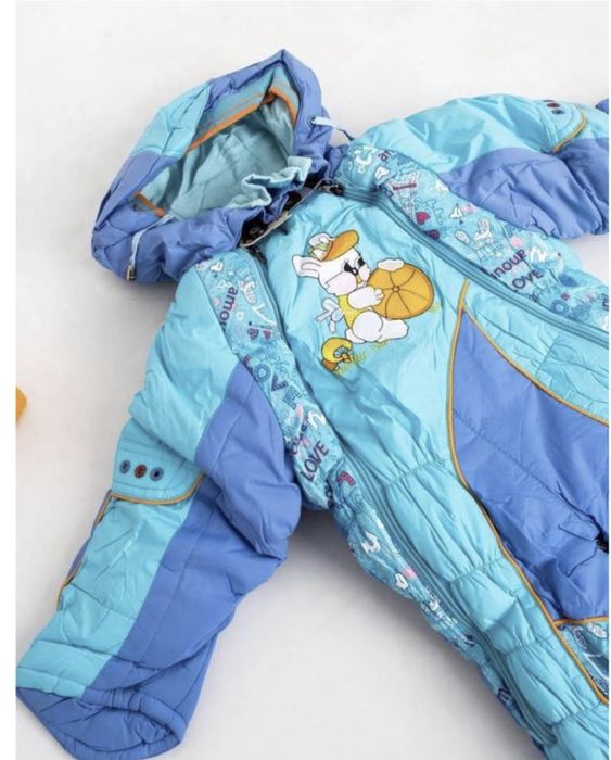 Детский зимний комбинезон-трансформер