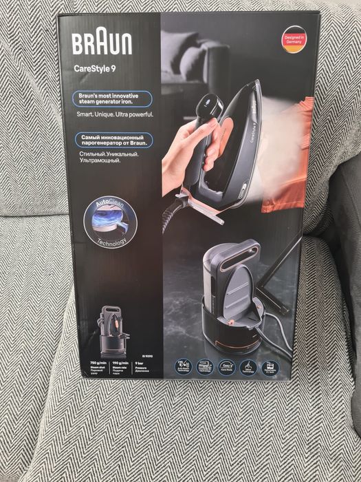 Ferro com caldeira Braun Carestyle 9