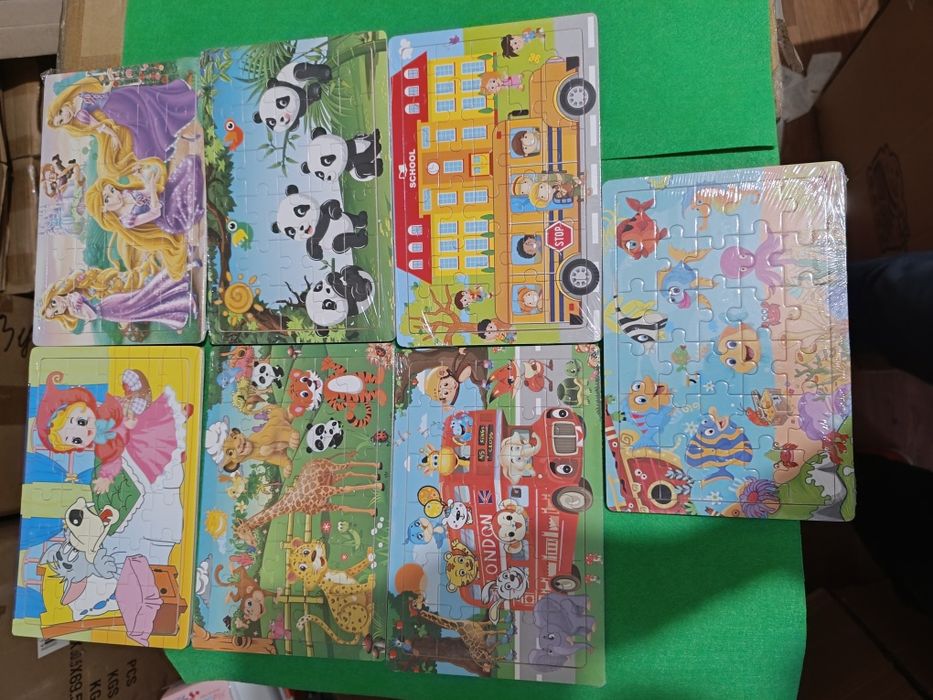 Пазли щенячий патруль майнкрафт синій трактор тачки макквін павук поні