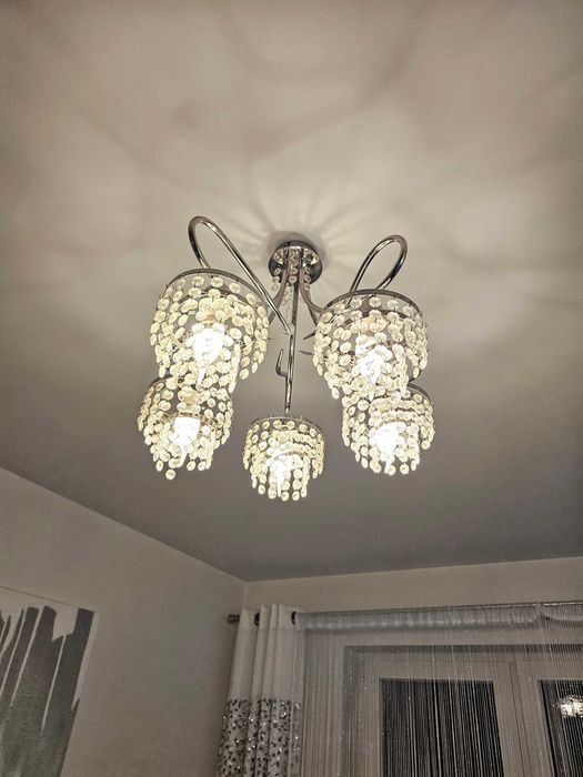 Żyrandol kryształki DIANA V