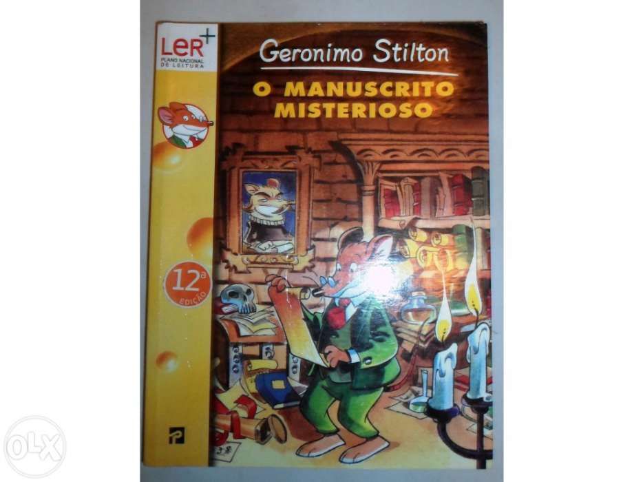 Geronimo stilton “ o manuscrito misterioso”, editora presença