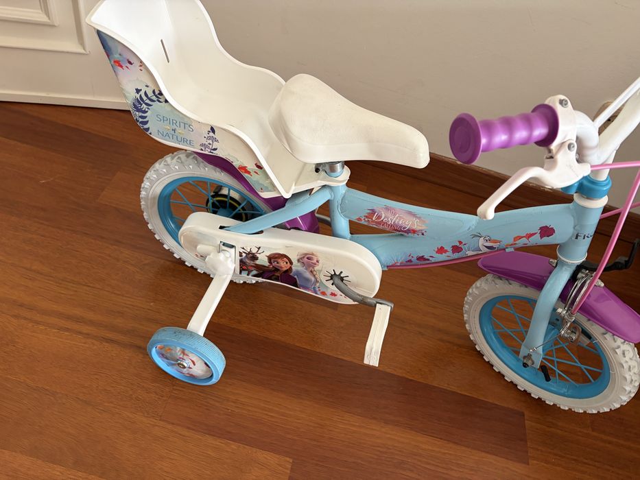 Bicicleta infantil Frozen