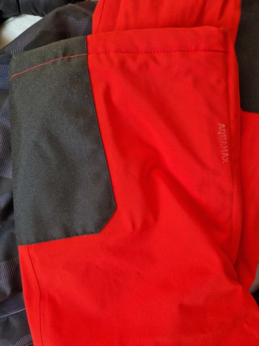 Spodnie czerwone narciarskie snowboardowe męskie McKinley rozmiar 50 M