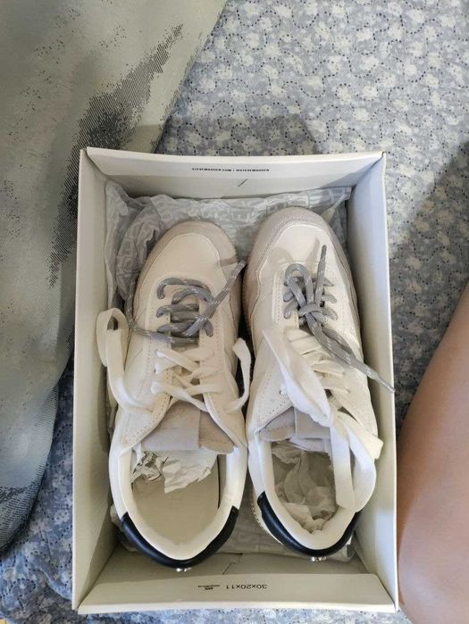 Кеди Steve Madden Sporty White 38 розмір, 7.5 (Устілка 23.8) натуральна шкіра