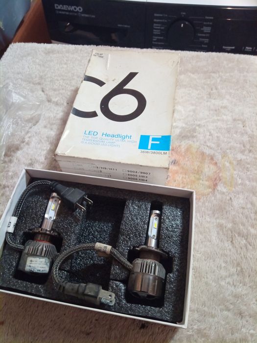 Светодиодные Led лампы в фару