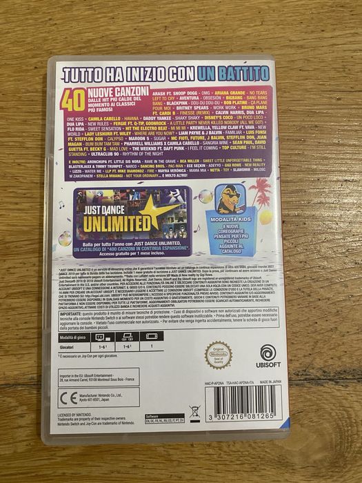 Jogo Nintendo Switch Just Dance 2019