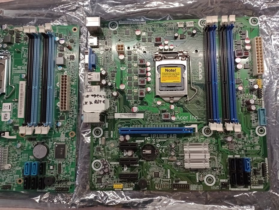 Материнські плати для ПК сокет 1155, 1156, AM2, AM3+ під DDR3 лот 15 шт.