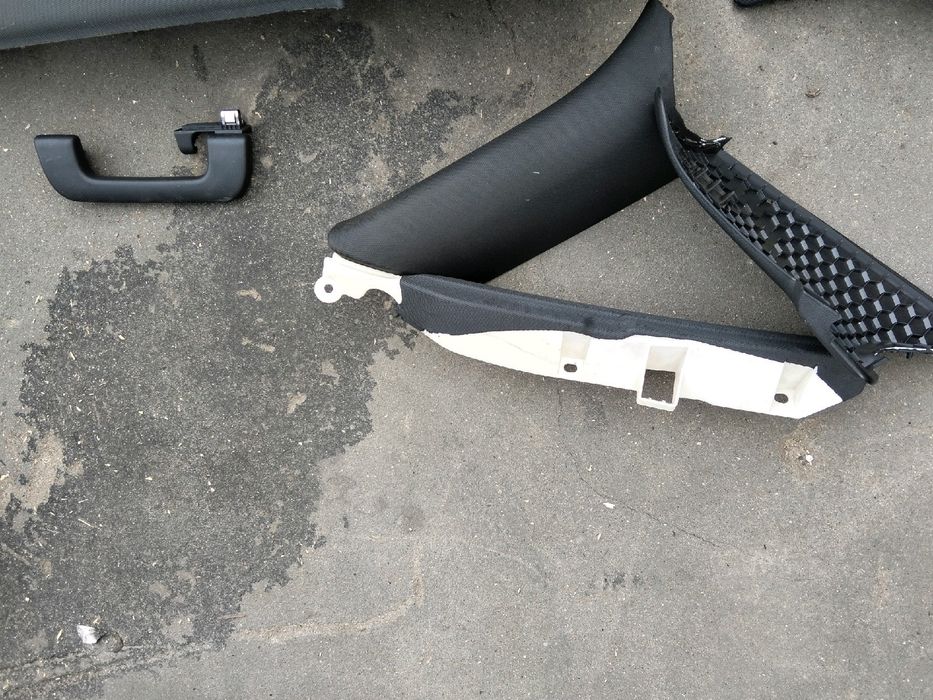 Podsufitka czarna s-line Audi A6 C7 sedan słoneczniki lampki słupki
