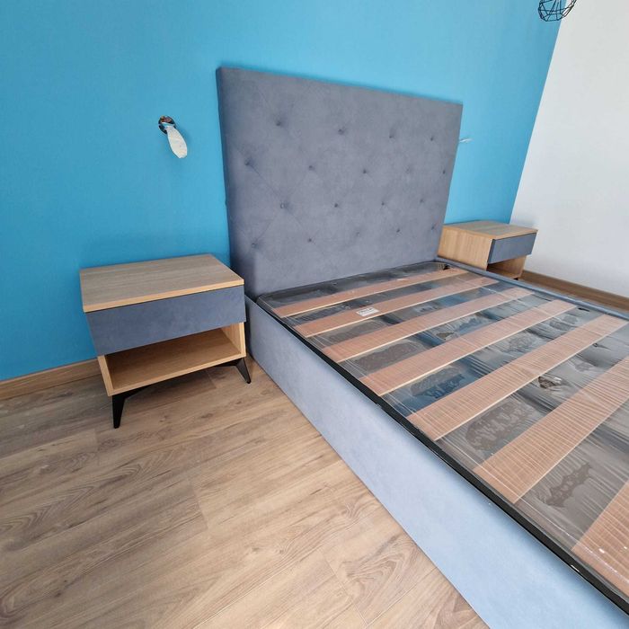 Camas De Casal Estofadas Top de Gama 190x140m Estrado Incluído 199€ !!