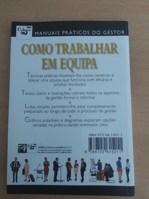 Livro Como trabalhar em Equipa