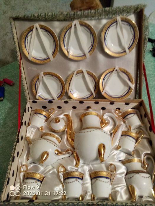 Jogo de chá novo só 60euros