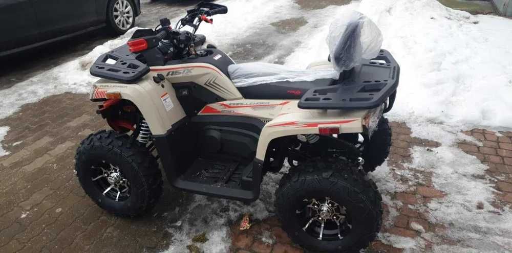 QUAD ASIX CHALLENGER 250Homol+ hak kufer lub pług gratis
