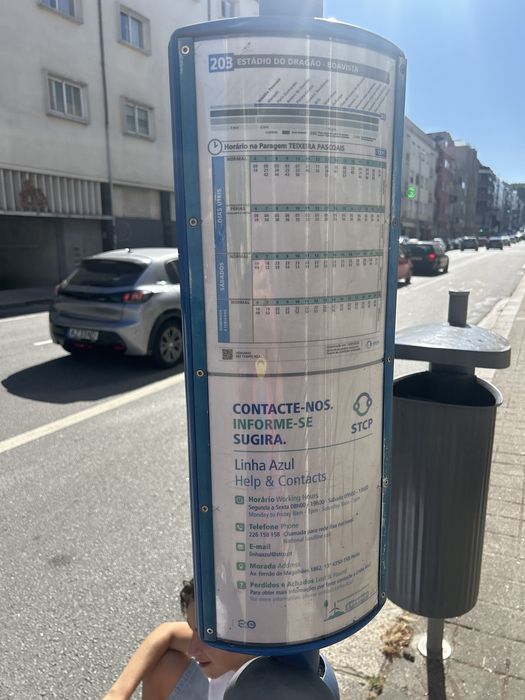 Placa STCP Teixeira Pascoais
