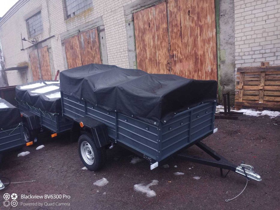 Прицеп Причіп з виробництва ПА 2300*1300*500 міцний посилен на 1.25т