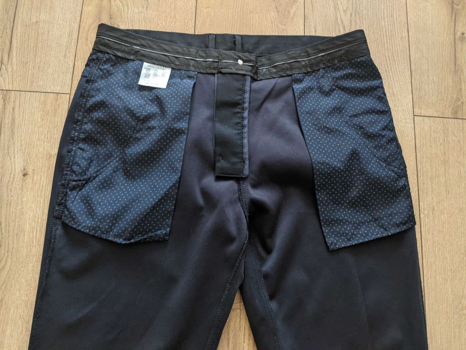 Spodnie męskie 37/34 elastyczne Discrete eleganckie pas94