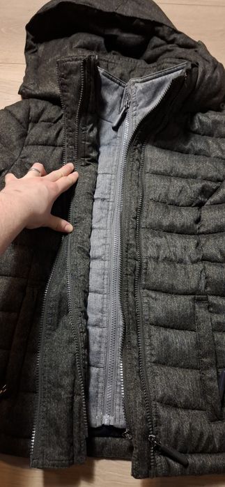 Kurtka damska Superdry Fuji Jacket, pikowana, ocieplana, logo, premium