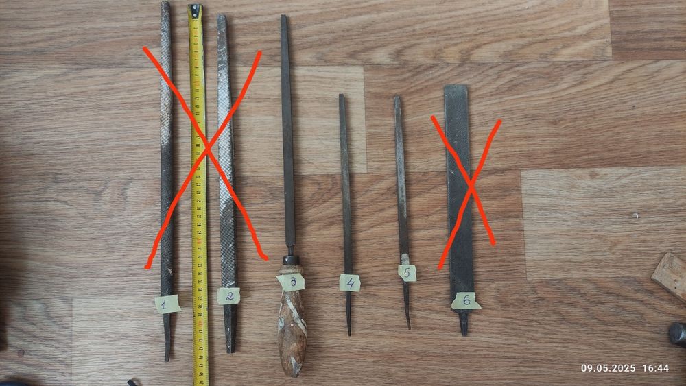 Напильники разные