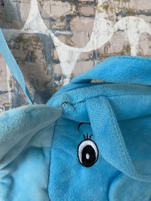 Zabawna pluszowa torebka słoń