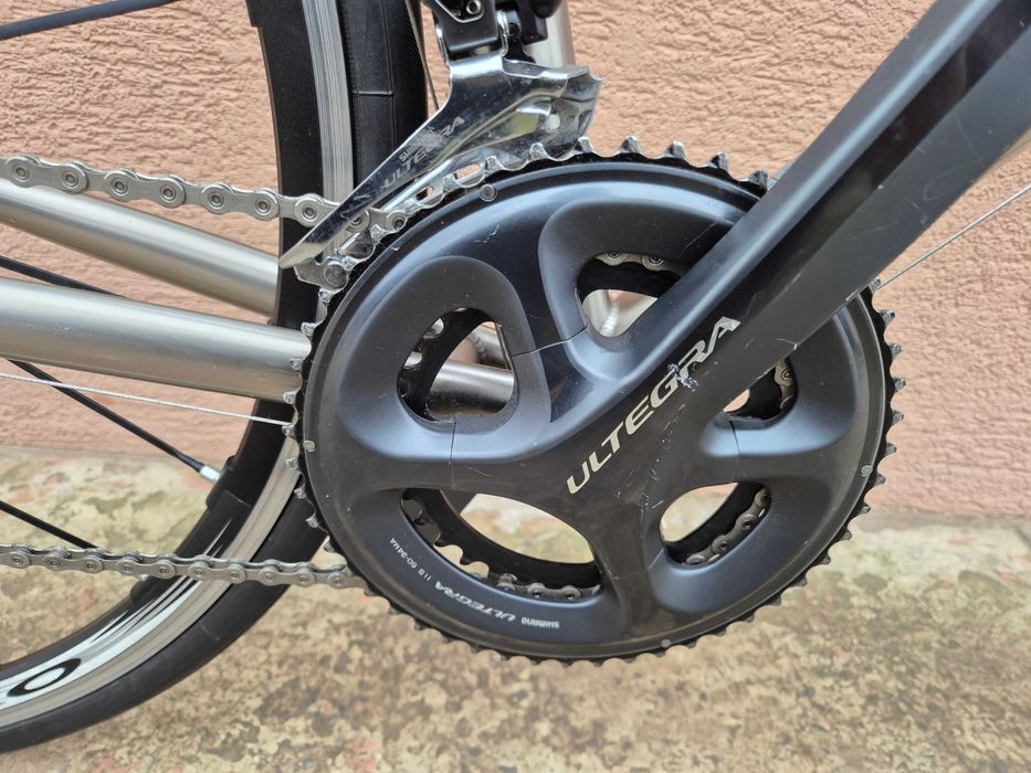Rower szosowy tytanowy Gilbertson, tytan, Shimano Ultegra, Racing 1