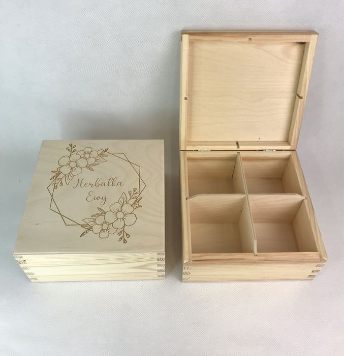 Skrzyneczka na alkohol, podziękowanie dla Matki Chrzestnej