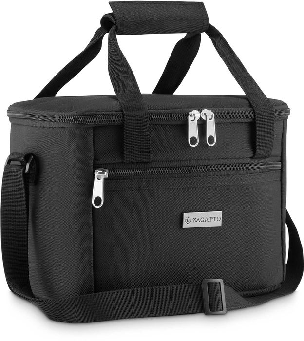 Pojemna torba termiczna z paskiem na ramię torba na jedzenie Na Plażę