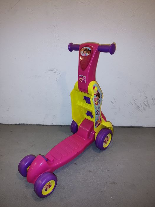 Odpychacz Hulajnoga 2w1 Little People Fisher Price