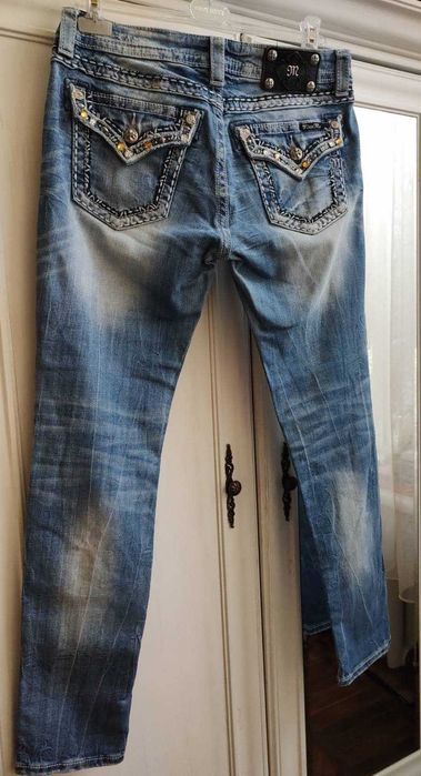 Джинсы  skinny Miss Me  с камнями/Оригинал