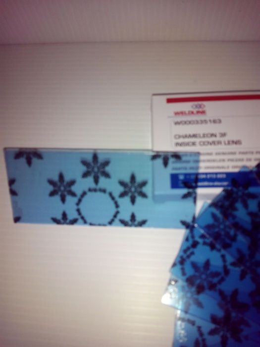 Embalagem filtro interior máscara soldar