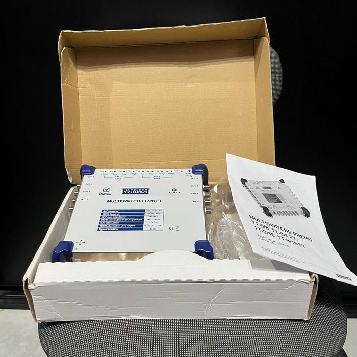 Multiswitch PREMU z zasilaczem TT-9/8FT | Jak Nowy | Dobry Stan |