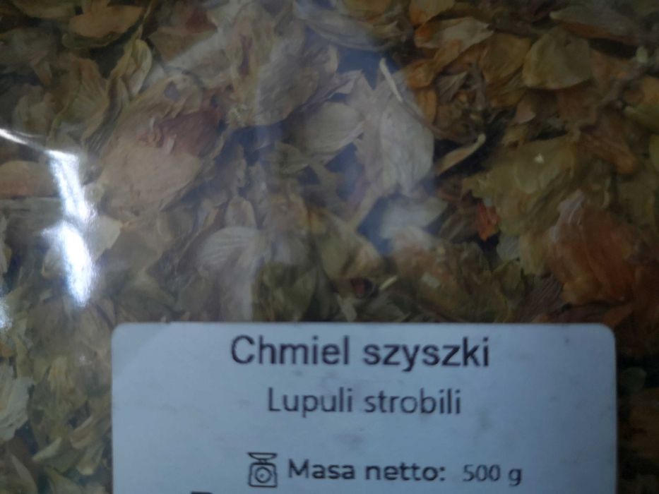 Szyszki chmielu suszone