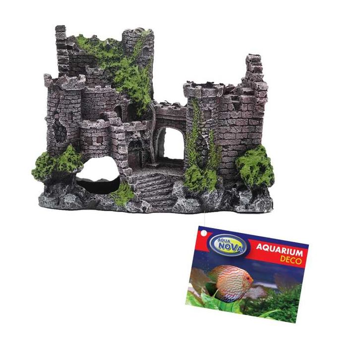 dekoracja akwarystyczna zamek