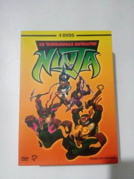 Pack 4 DVD: As Tartarugas Mutantes Ninja, série 5