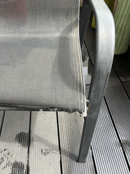 Cadeiras de exterior para jardim 85x47cm Cinzentas