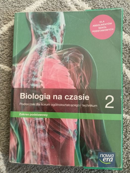 Biologia na czasie klasa 2 nowa era zakres podstawowy