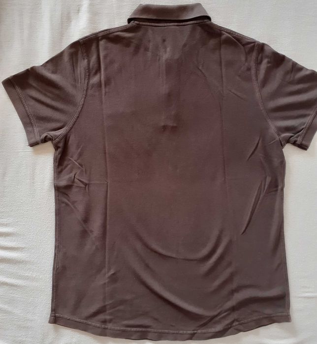 Polo castanho Hugo Boss