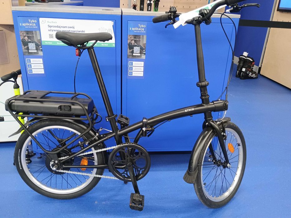 Btwin E FOLD 100 / Rower Składany Elektryczny / 2 Lata Gwarancji/2life