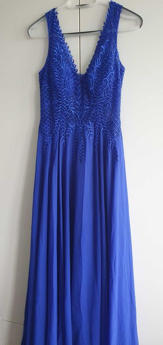 Sukienka Maxi QUEEN (chabrowa)