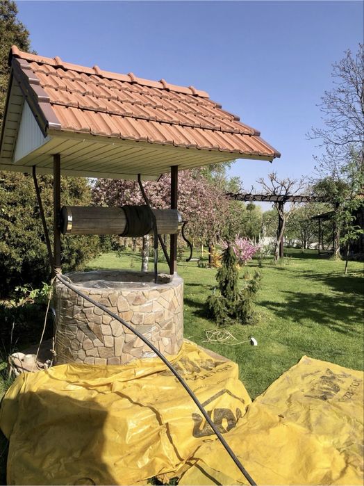 Чистка  колодцев, скважин